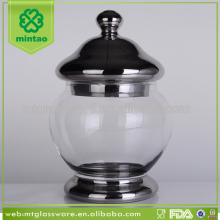 empty buffet baby shower apothecary glass jar