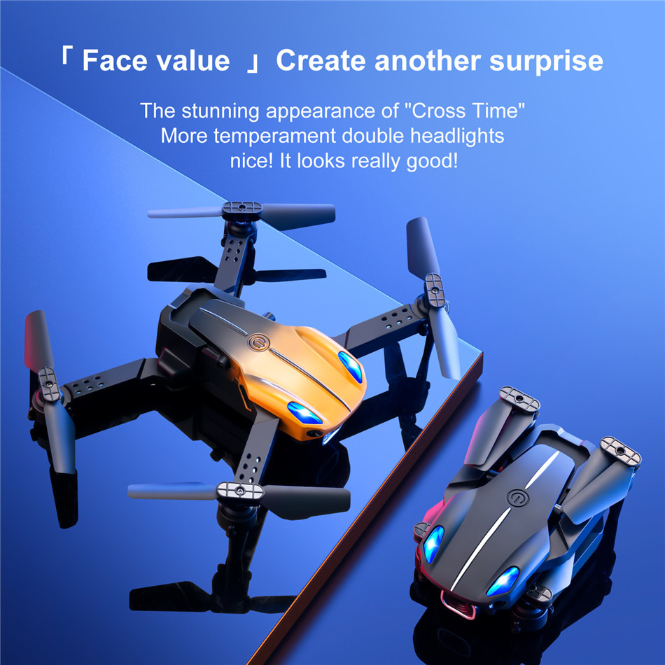 Customizable camera drone KY907 4K Obstacle avoidence dual camera drone Gesture Photos and 50x zoom drone quadcopter