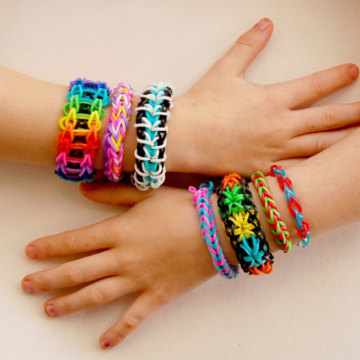 Rubber loom bands, Crazy loom bands wholesale, DIY loom bands