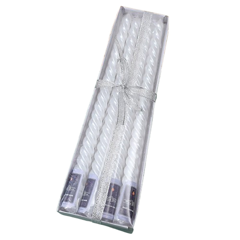 10 -цалевая спіральная ракавая нітка каляровая свечка ў Еўропу