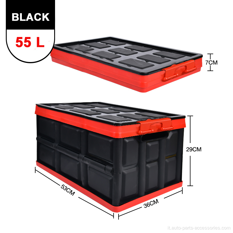 Nuova scatola di stoccaggio di pieghe interno per auto