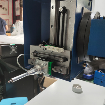 Chuck table flange rotary marking machine