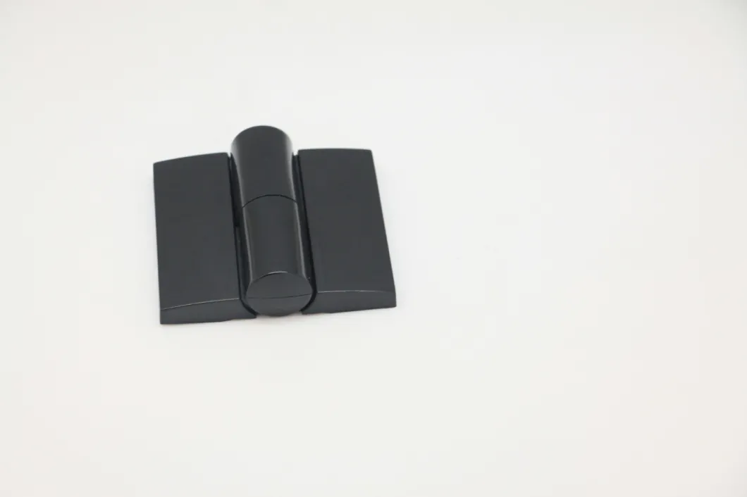 Black Color Nylon Toilet Partition Door Hinge with Cover