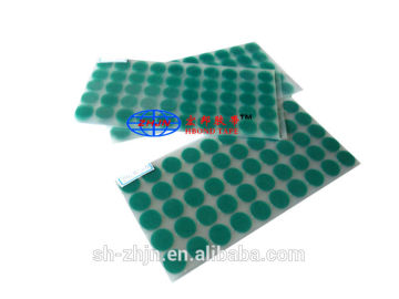 China Market Best High Temperature Powder Coating Green PET Masking Dots