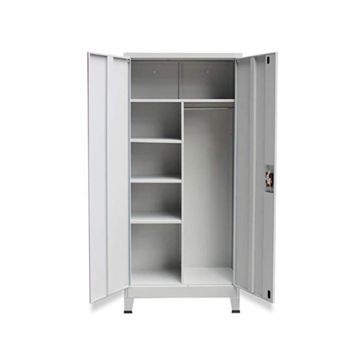 Closet Metal Wardrobe With Feet