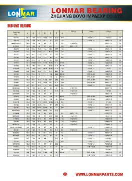 04 HUB UNIT BEARING AUTO BEARINGS 51317K 516274 BARB243823D