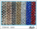 Altın Cam Rhinestone Mesh Sheet