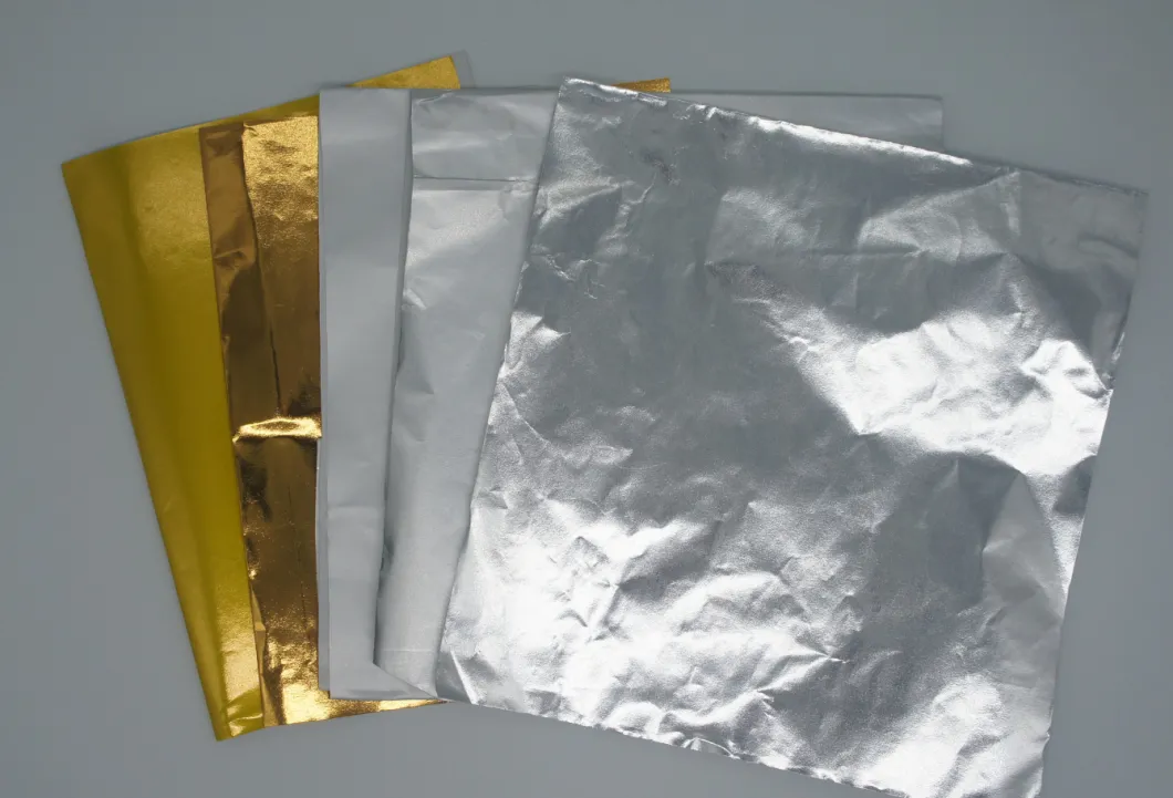 Glossy Silver Aluminum Foil Coated Paper