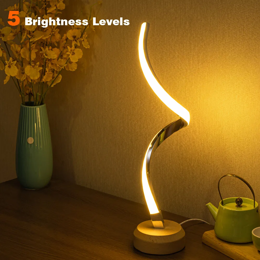 RGB Colourful LED Night Light Bedside Lamp Table Lamp