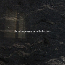Cosmic Black granite tile slab countertop