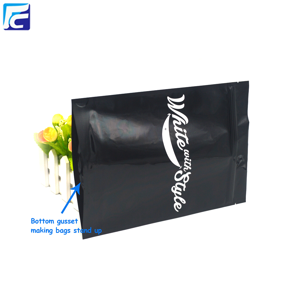 Schwarze Mylar Taschen Black Mylar Bags