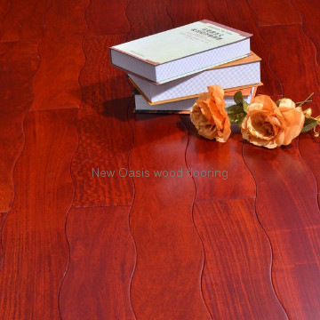 New desgin curve balsamam wooden flooring