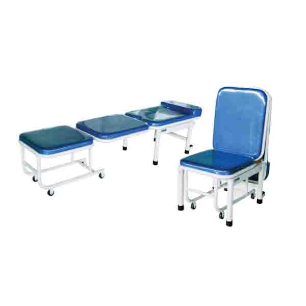 Steel Spray Escort Chair Without Handrails