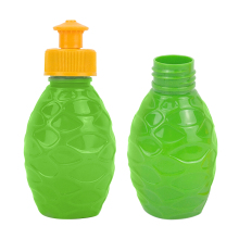 Clear Reusable Plastic Juice Bottles for Cold Beverages