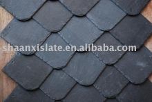 flat Natural black roofing slate veneer