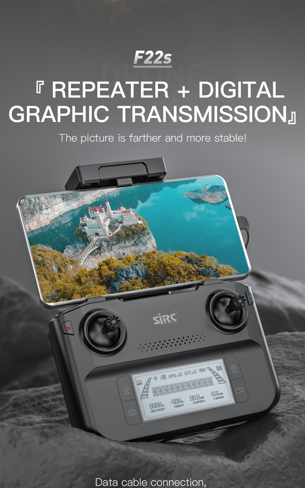SJRC F22S 4K Pro Drone With Camera Obstacle Avoidance 3.5KM 2-axis EIS Gimbal 5G WIFI GPS Quadcopter Professional RC Dron