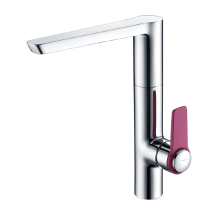 Sink Mixer with single pink handle