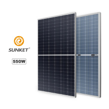 Modulo fotovoltaico mono taglio a metà da 550W