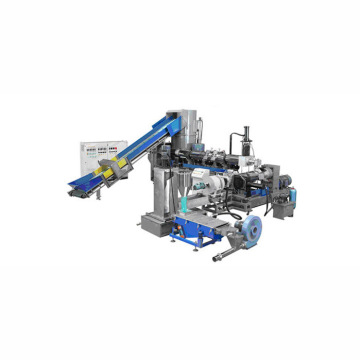 pp pe film recycling pelletizing extruder