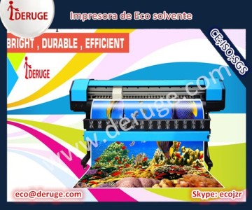 Deruge banner vinyl printing eco solvent printer