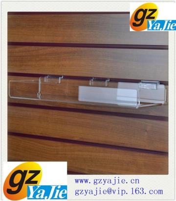 acrylic slatwall box slatwall wire shelf