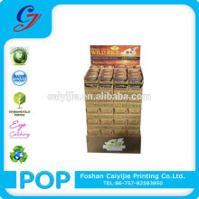 International Approvals innovative free standing corrugated paper brochures display rack