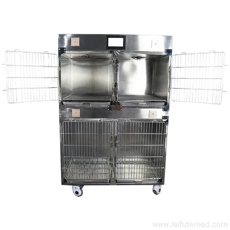 High Quality Veterinary Medical Stainless Steel Animal Cage