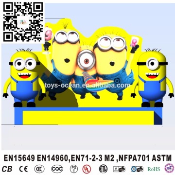 Minion Inflatable Bounce House, Mini Inflatable Minion Bounce For Kids