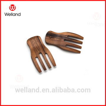 wooden salad hands