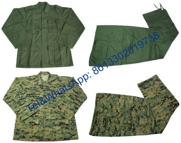 Wholesale Cheap  Camouflage Military Battle Dress Uniform