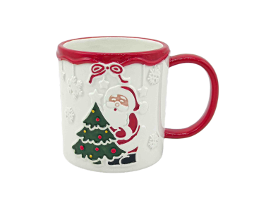 Bow Christmas Husband Cup