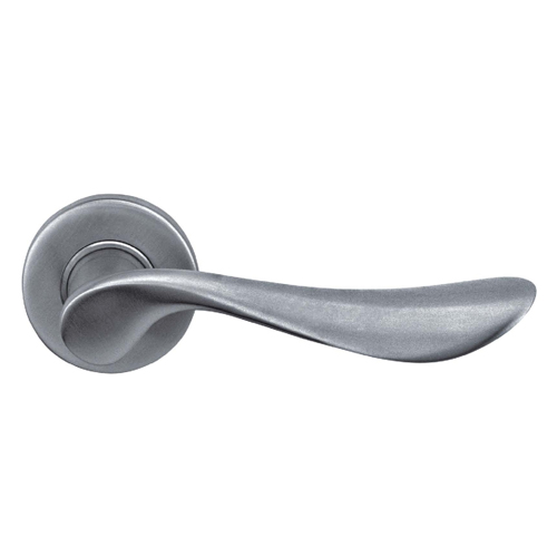 Stainless Steel Solid Door Handles for Indoor Use