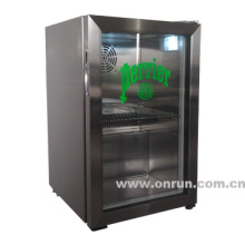 Back bar fridge, stainless steel fridge