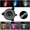 Underwater bubbles aquarium submersible light