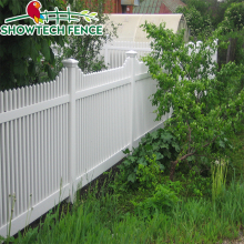 White PVC Vinyl Picket Fence Panels for Garden Accessories