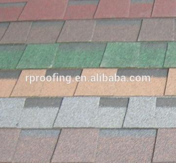 Hangzhou factory Fiberglass asphalt shingle, roof shingle