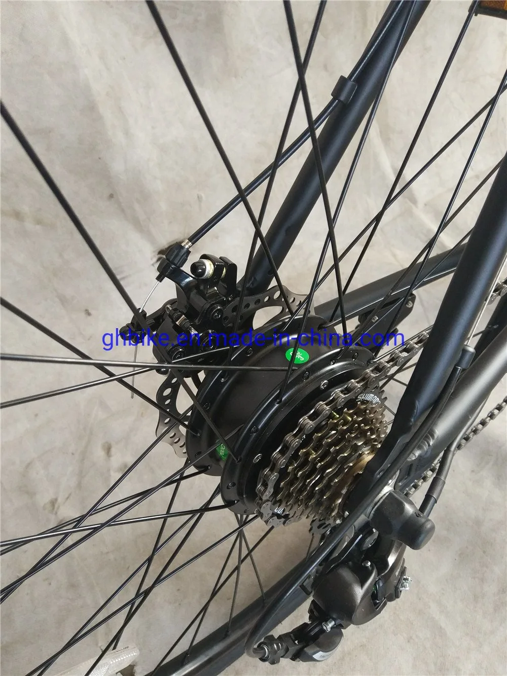 700c Adult Mens 7 Speed City Cruiser Electric Bicycle Ebike