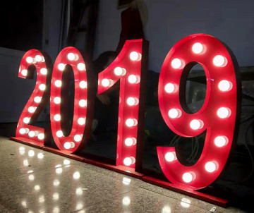 Light Up Letter Number Big Alphabet Letters