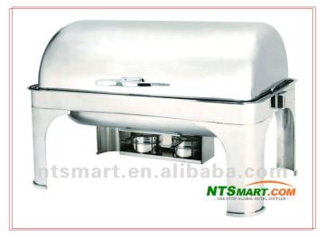 Oblong Roll Top Chafing Dish Buffet Warmer