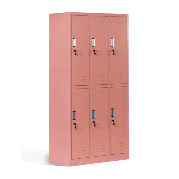 Armoire de casier scolaire traditionnel de 2 niveaux