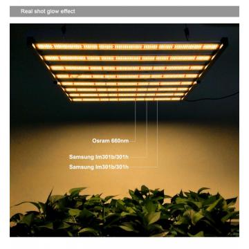 Luz de cultivo plegable de 600 vatios con LED Samsung