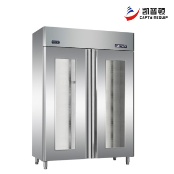 Upright Two-Door Fast Food Insulation Cabinet