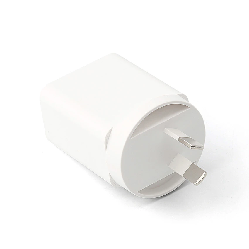 Popular 18W Au Plug Pd Type C USB C Mobile Phone Wall Charger for iPhone 12 SAA C-Tick Certification