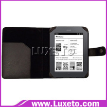 leather cover case for Barnes Noble Nook 2 --newest mould