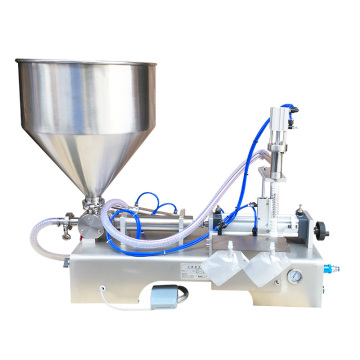 Tomato Sauce and Juice Filling Machine: Small Single Head Paste Liquid Piston Quantitative Filling Machine