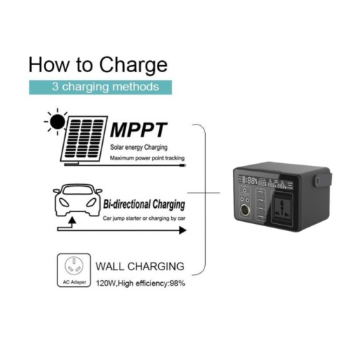 Portable Solar Generator 300Wh