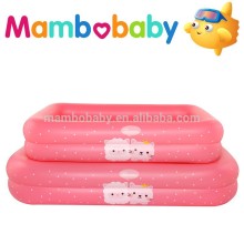 Pink Inflatable Baby Swimming/bath Pool