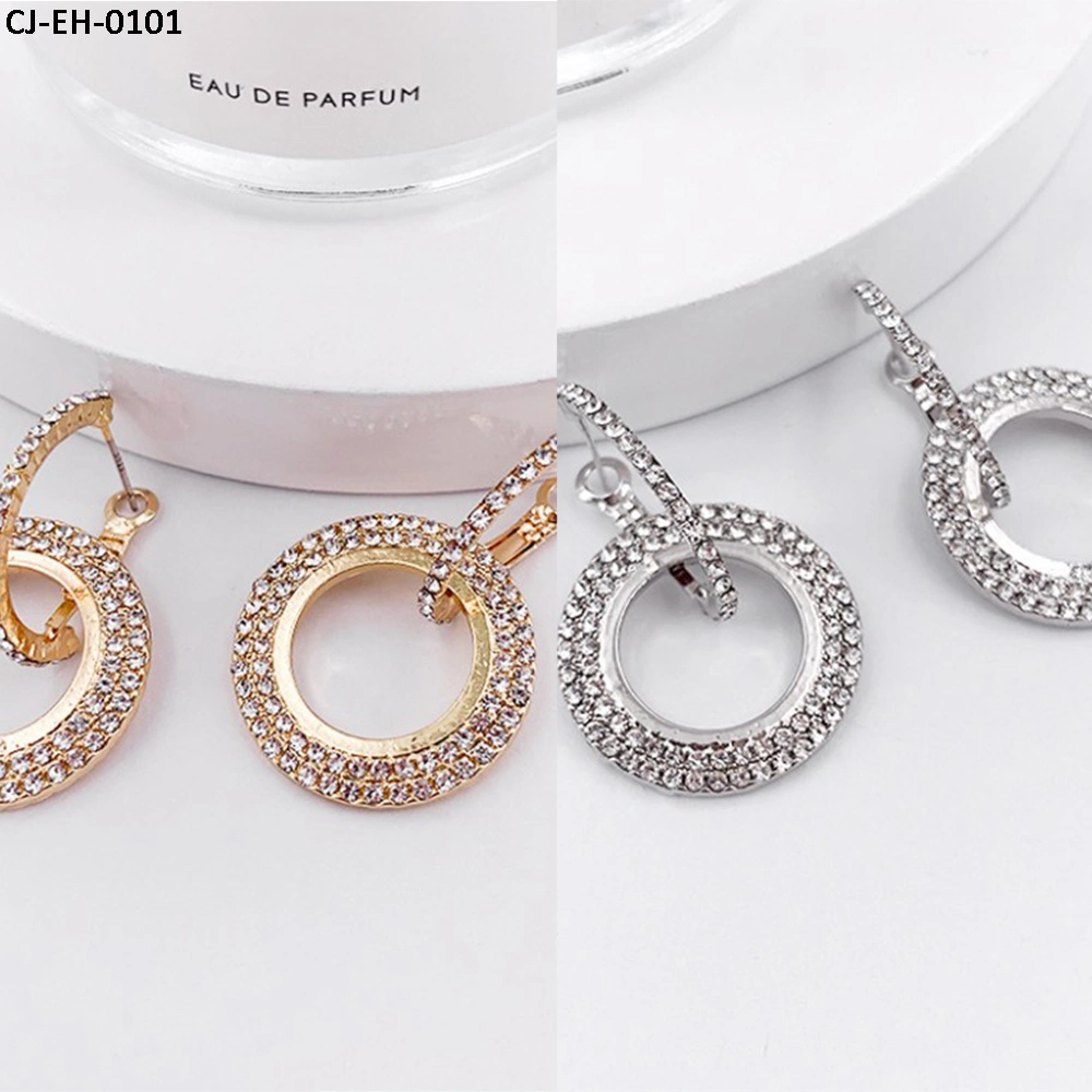 Circle Full Goddess Earring Earring Earring Buckle Creative Trinket Manufacturer Direct Sale