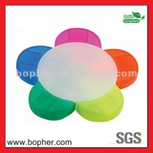 new designed plastic multi colored highlighter pen