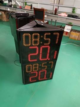 Three Side 24 seconds Shot Clock